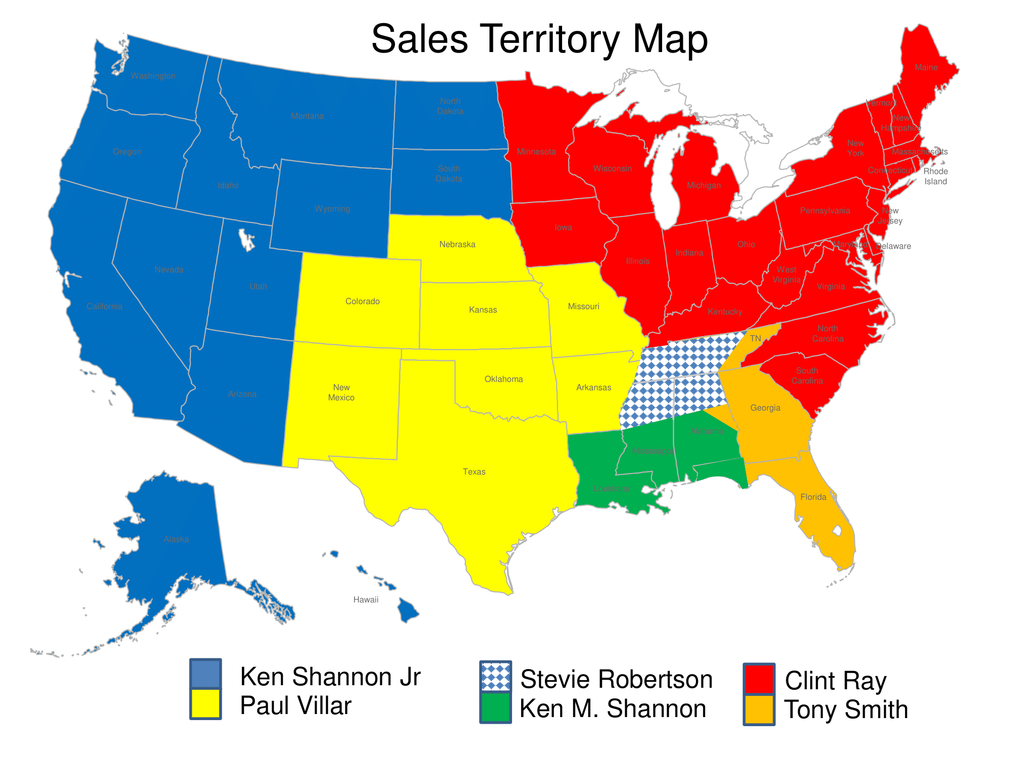Current Sales map-1 Current Sales map-1