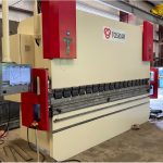 2014 TOSKAR 12ft x 200 Ton Hydraulic CNC Servo Press Brake