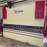 2014 TOSKAR 12ft x 200 Ton Hydraulic CNC Servo Press Brake